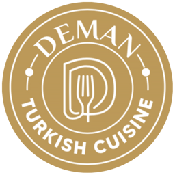 Deman Turkish Cuisine logo.